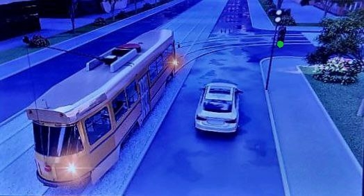 Ushbu vaziyatda qaysi transport vositasiga harakatlanishga ruxsat etiladi? — YHQ savoli uchun rasm