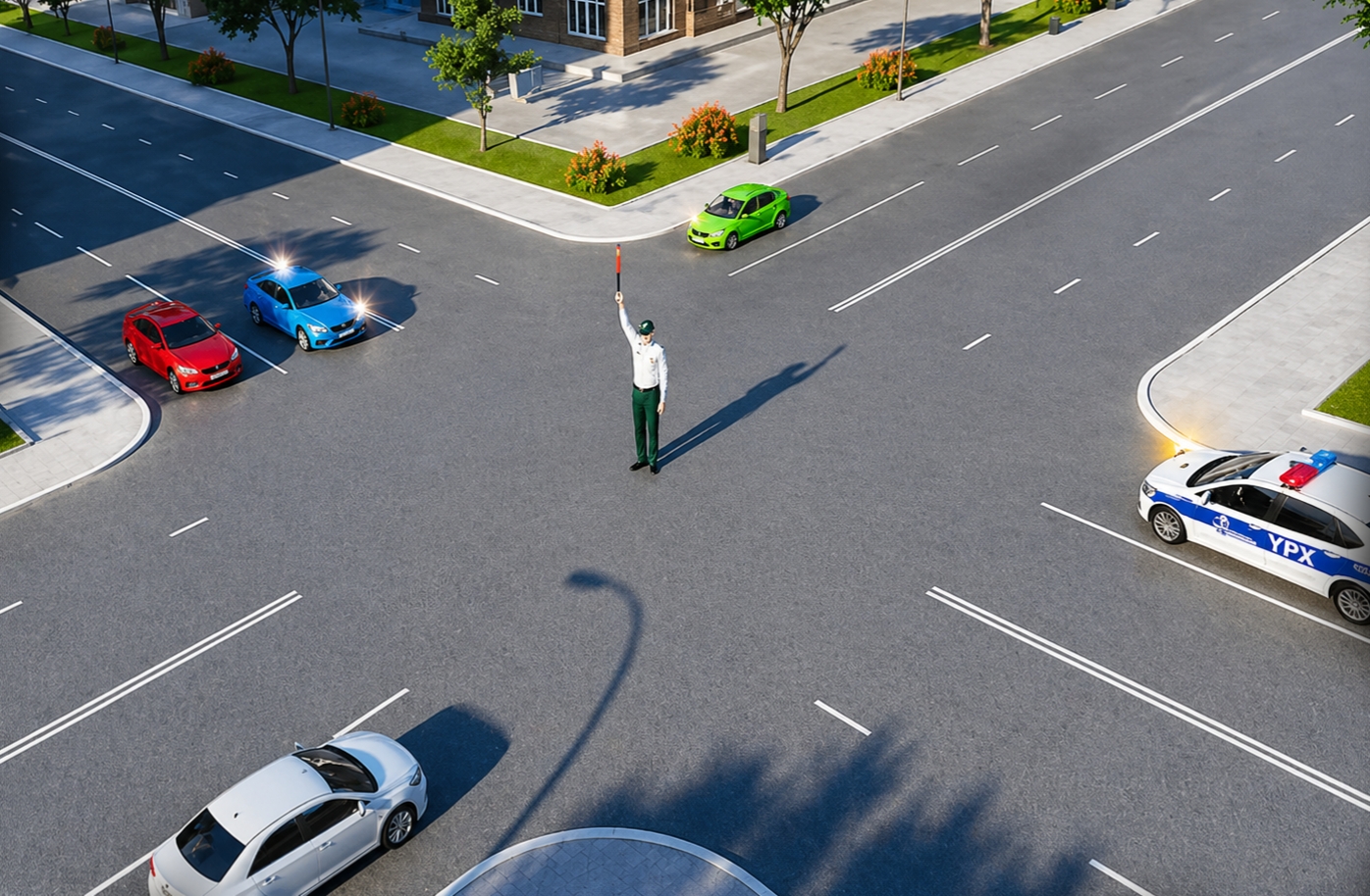 Tartibga soluvchining ushbu ishorasida qaysi transport vositalariga harakatlanishga ruxsat etiladi? — YHQ savoli uchun rasm