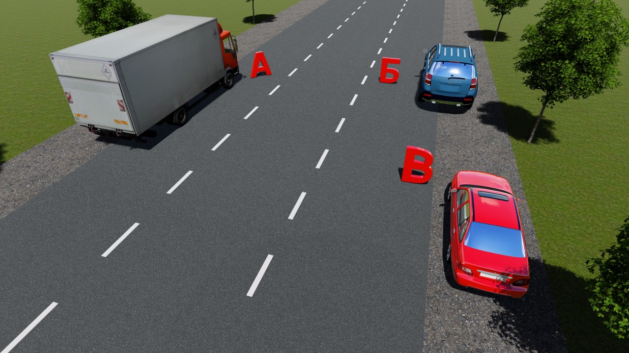 Qaysi transport vositalarining haydovchilari qoidani buzib to'xtadi? — YHQ savoli uchun rasm