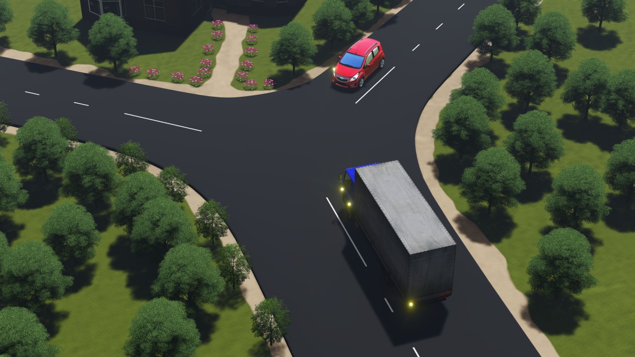 Qaysi transport vositasining haydovchisi yo'l berishi kerak? — YHQ savoli uchun rasm