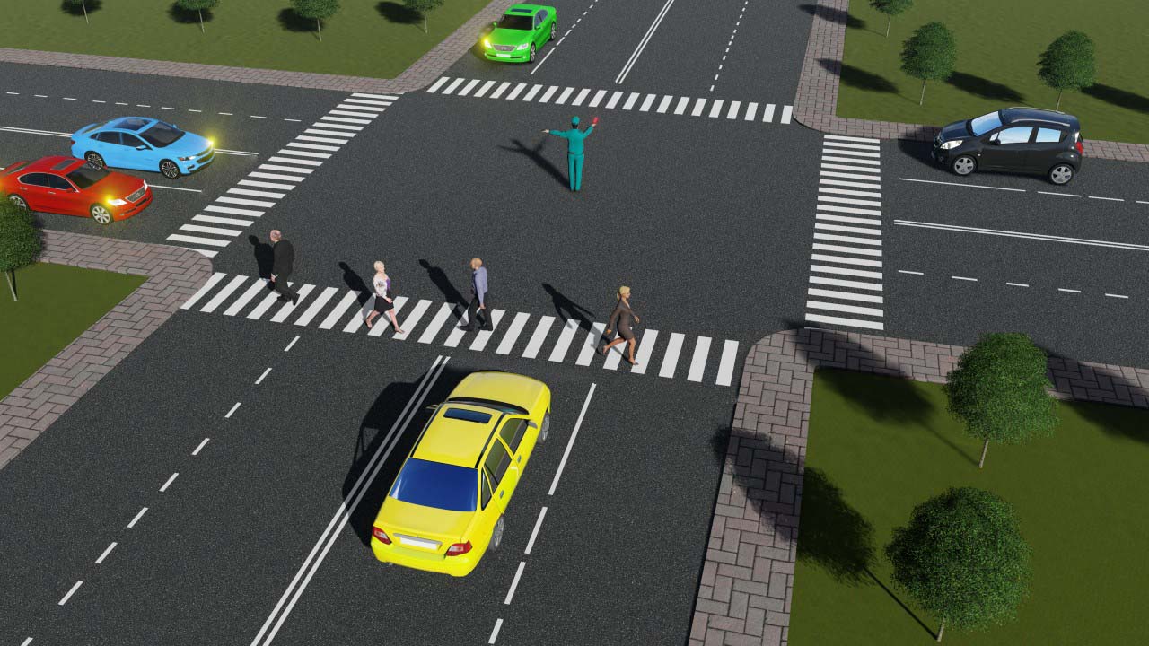 Qaysi transport vositalariga harakatlanish ruxsat etiladi? — YHQ savoli uchun rasm