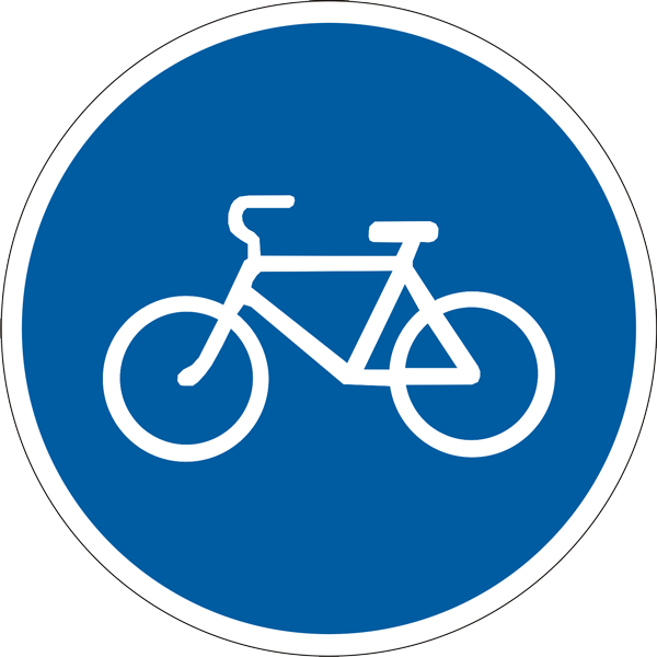 4.5 Velosiped yo’lkasi — yo'l belgisi