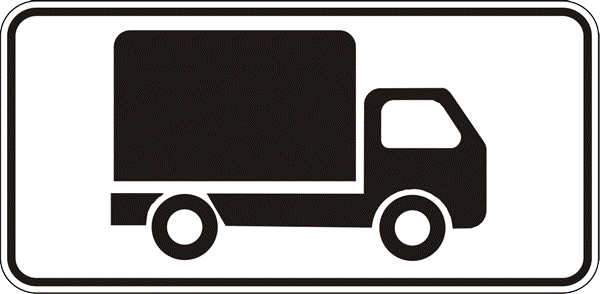 7.4.1 Transport vositasining turi — yo'l belgisi