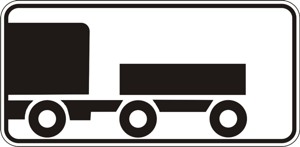 7.4.2 Transport vositasining turi — yo'l belgisi